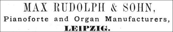 Anzeige Rudolph & Sohn