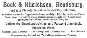 Anzeige Bock & Hinrichsen