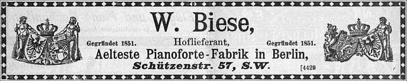 Fa. Biese-1897