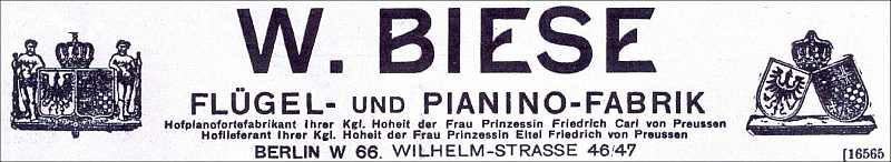 Fa. Biese-1918