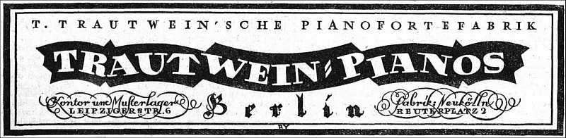 Fa. Trautwein 1920