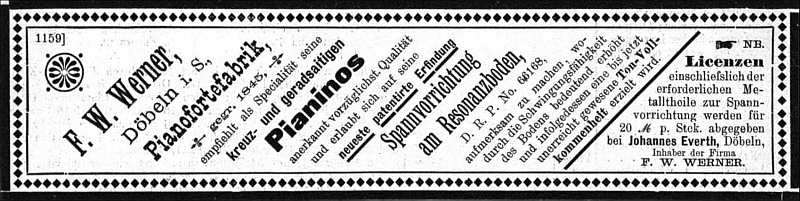 Fa. Werner 1893